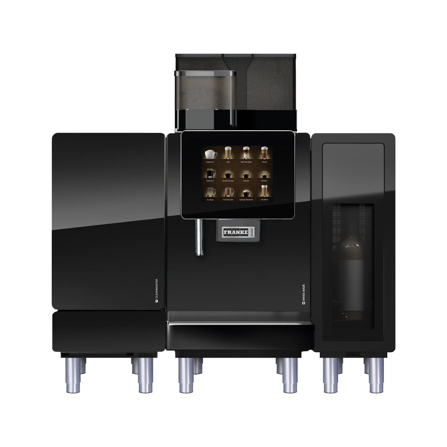 Franke A600 With Refrigerator and 3 Pump Flavor Station – ICONIK