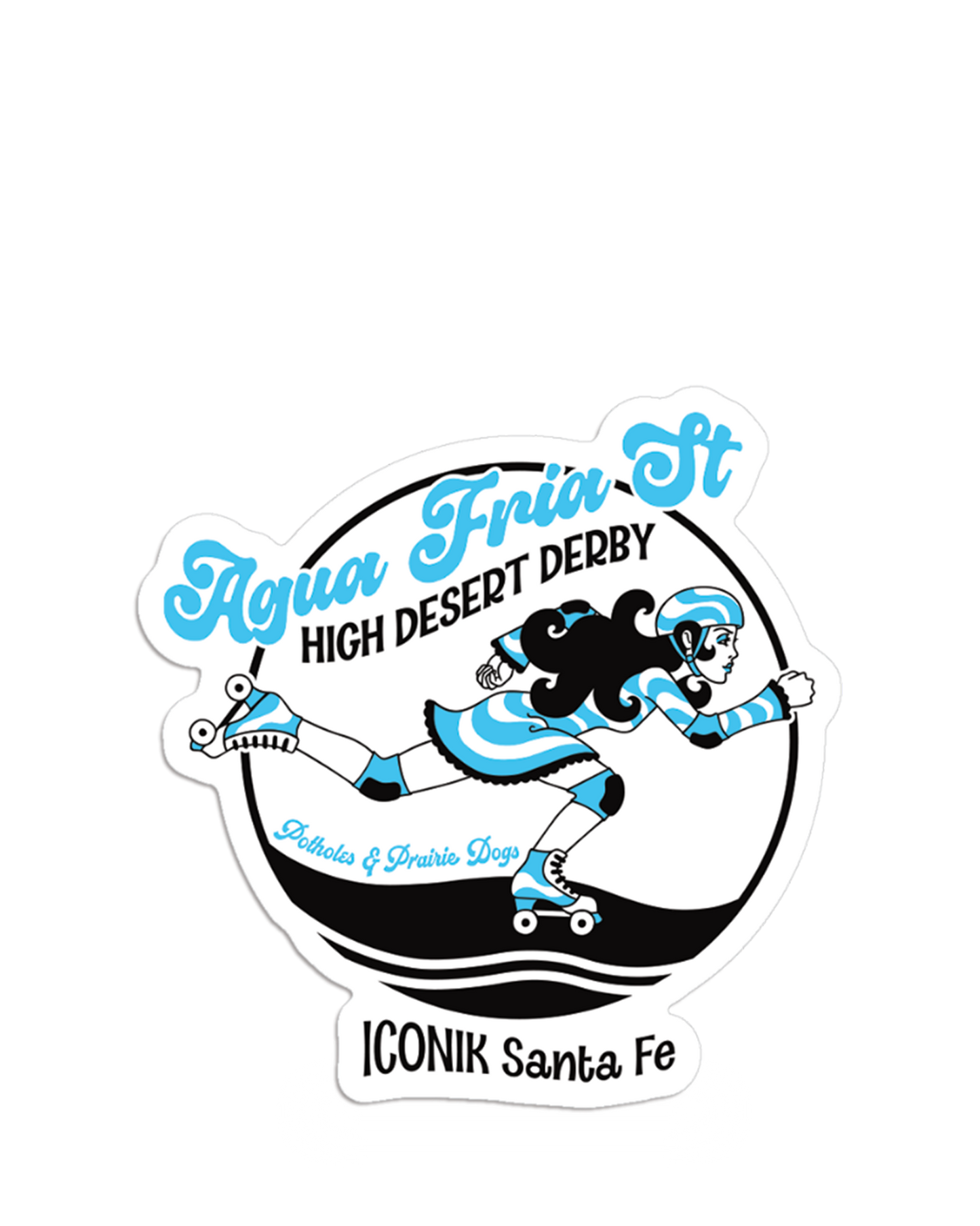 ICONIK Agua Fria High Desert Derby Team Sticker