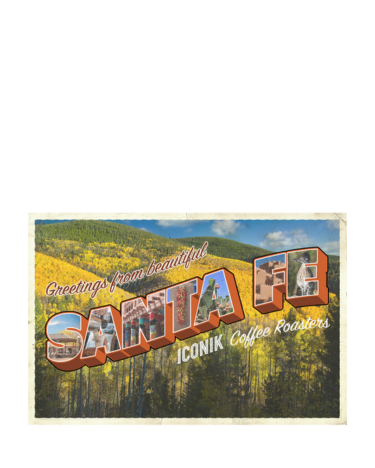 ICONIK Fall Santa Fe Post Card