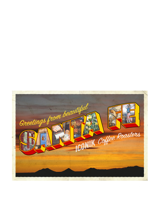 ICONIK Summer Santa Fe Post Card